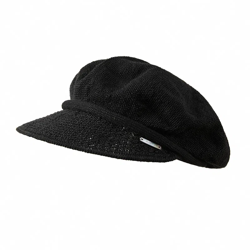 【贝壳标】 玖慕 透气立体耐用 亚麻 贝雷帽 女款