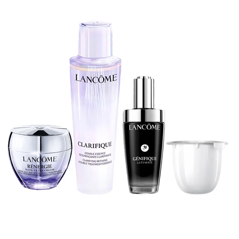 兰蔻 极光水霜精华护肤套装 紧致保湿 四件套