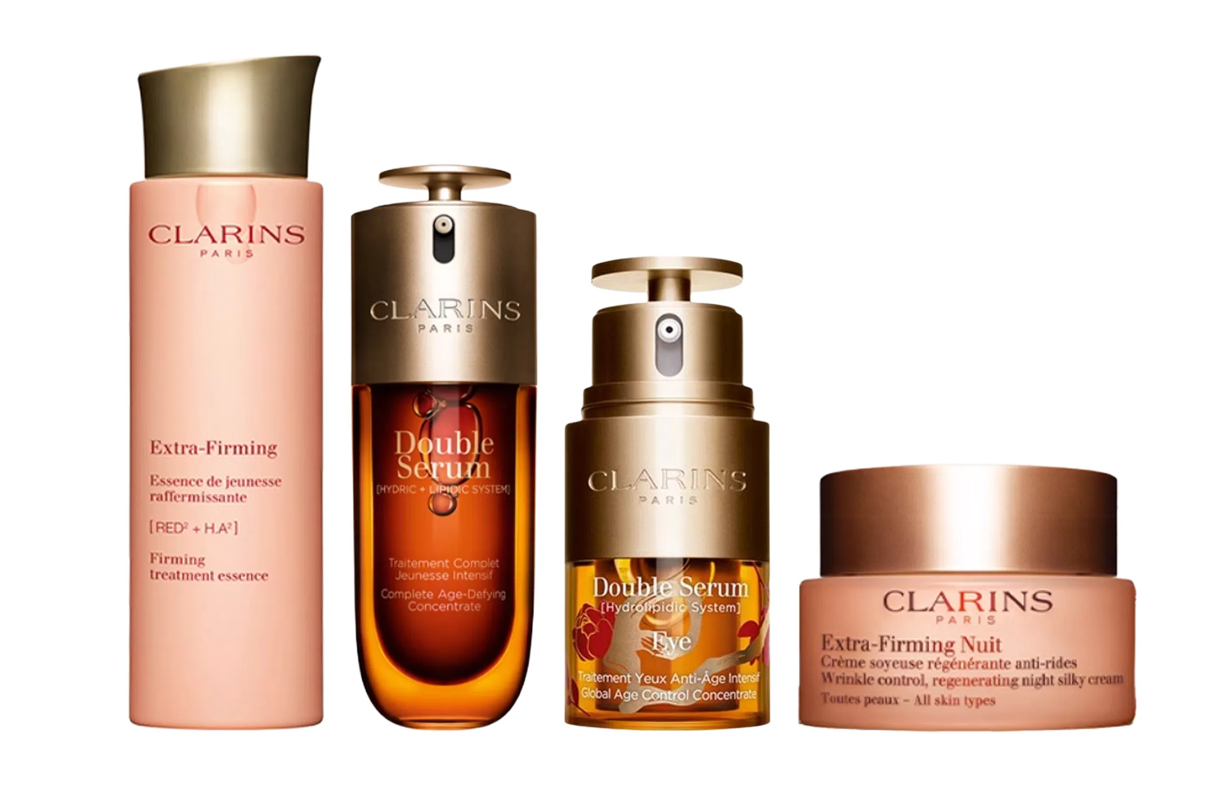 娇韵诗 焕颜弹力护肤套装 舒缓紧致保湿 四件套