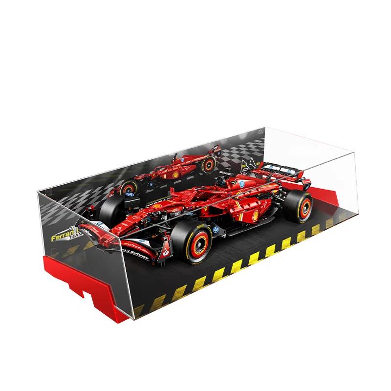 LIGHT YOUR BRICKS 42207 Ferrari SF-24 F1 Racing Display Case