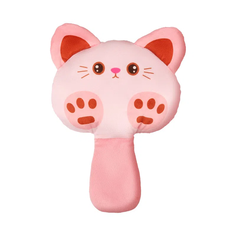 顽兔 毛绒安抚手掌 自动拍打 热敷暖腹 早教益智玩具