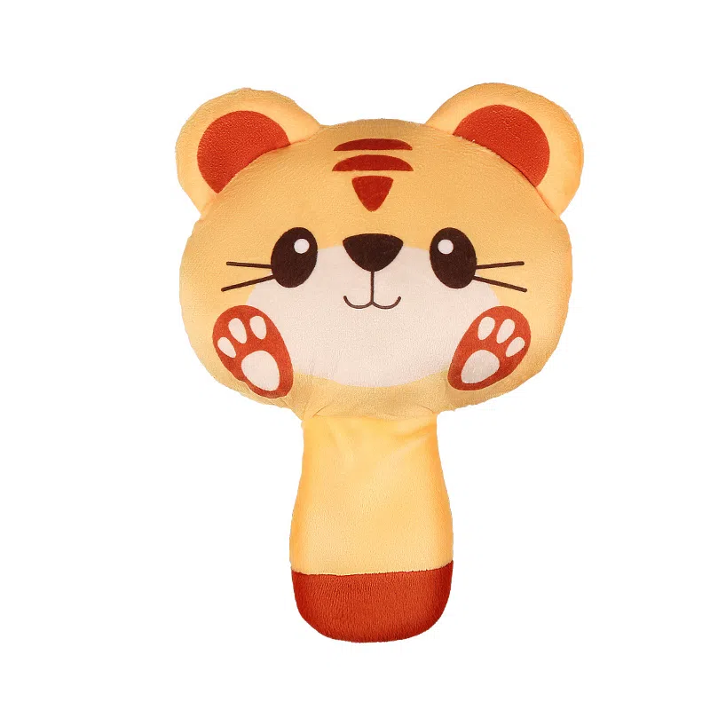 顽兔 毛绒安抚手掌 自动拍打 热敷暖腹 早教益智玩具