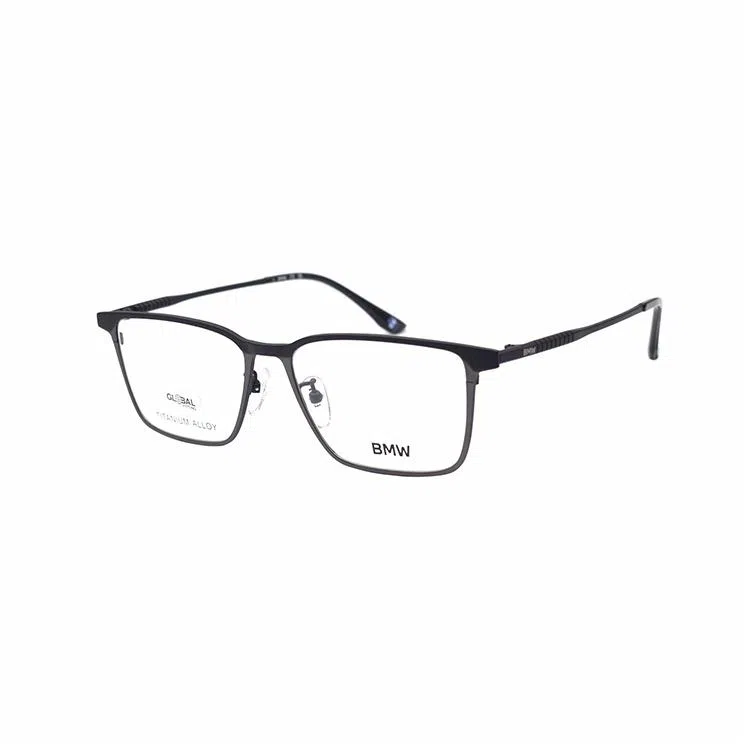 BMW Titanium Optical Frame Black Grey