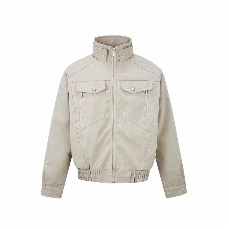 轻迎 加厚保暖美式复古棉服 男款