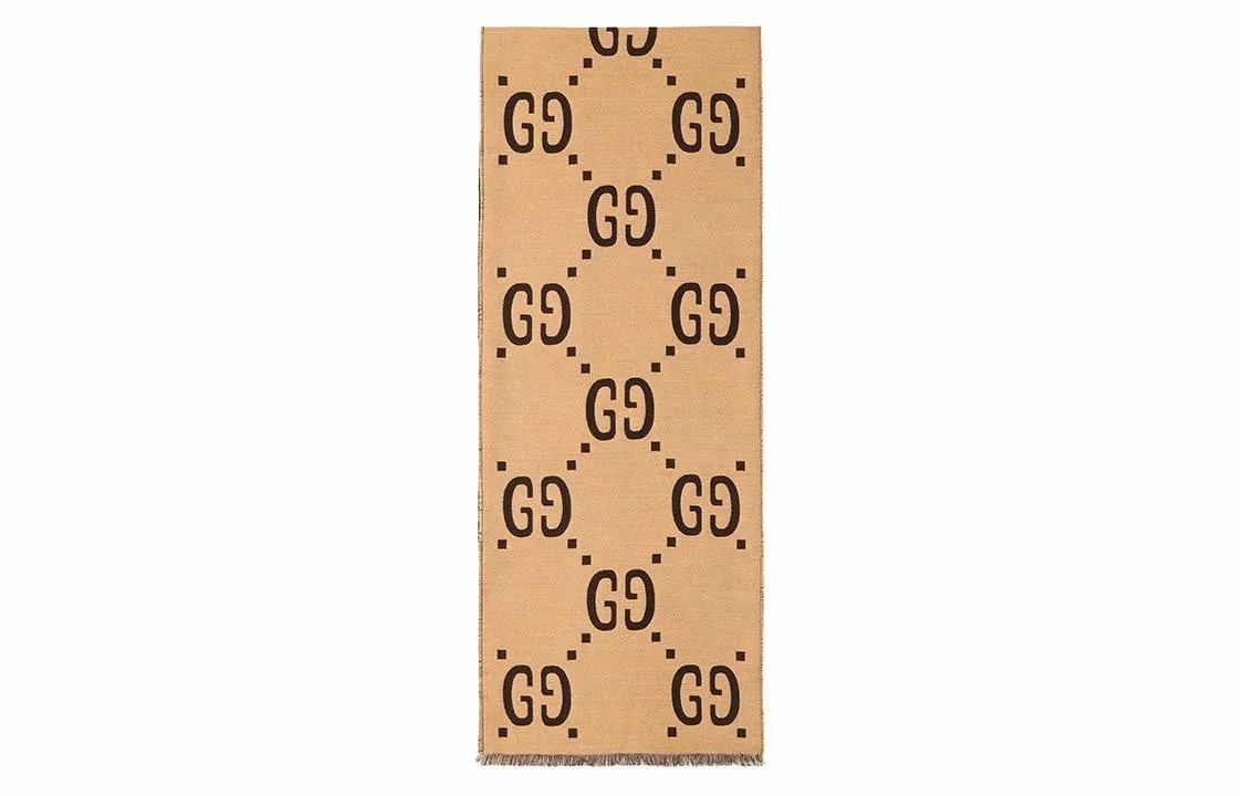 Gucci Scarf Brown/Beige