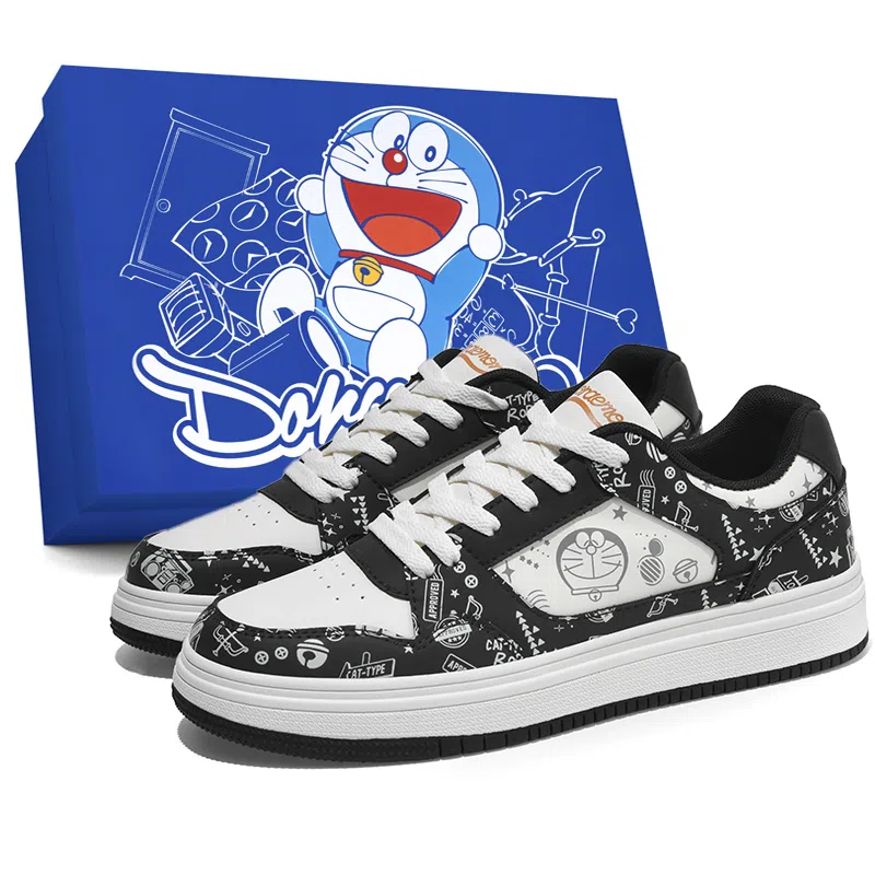 Doraemon Classic Low-Top Sneakers