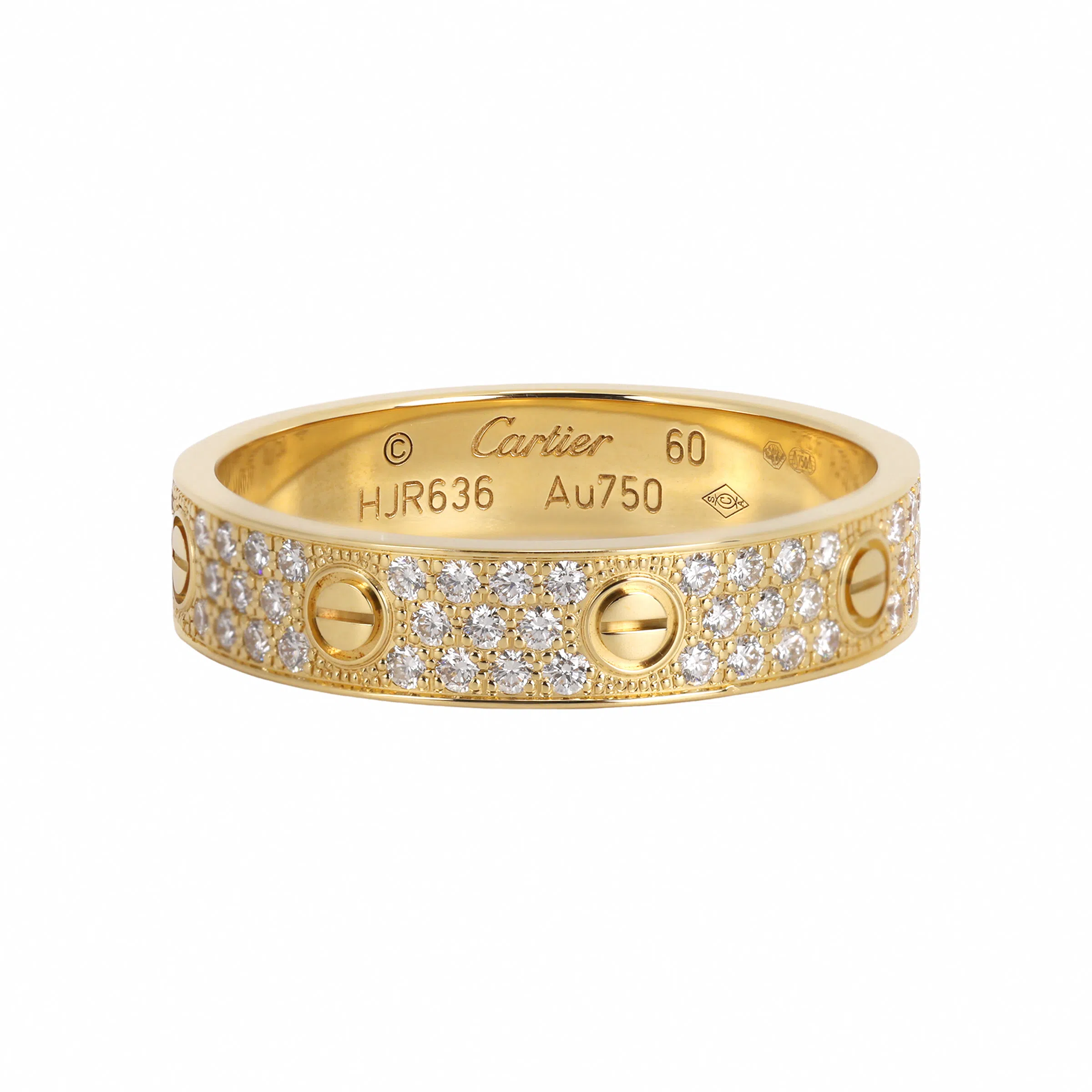 CARTIER LOVE 4mm-5mm 18K
