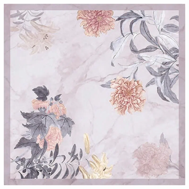 上海故事 十二花令印花百搭真丝小方巾礼盒装 丝巾 女款