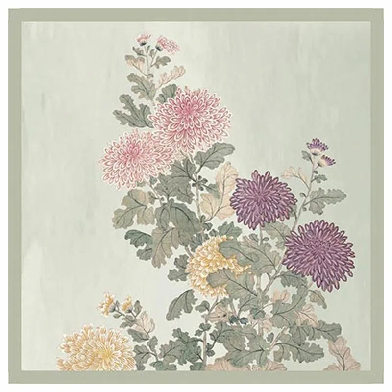 上海故事 十二花令印花百搭真丝小方巾礼盒装 丝巾 女款