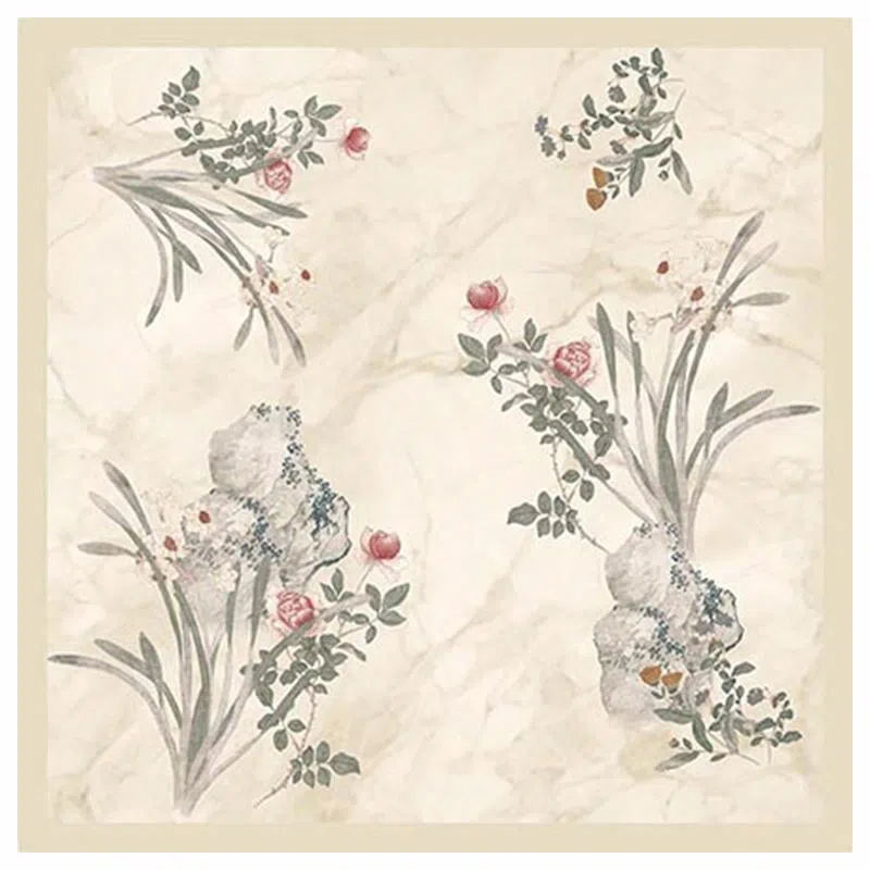 上海故事 十二花令印花百搭真丝小方巾礼盒装 丝巾 女款