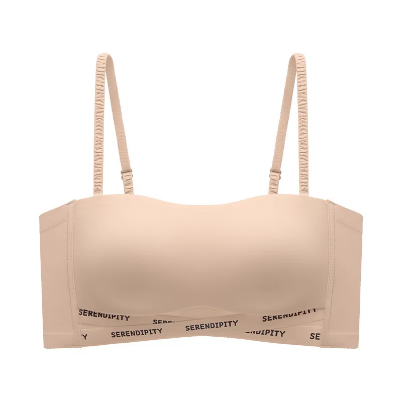 花蔓色 简约休闲无痕无钢圈薄款聚拢文胸 女款