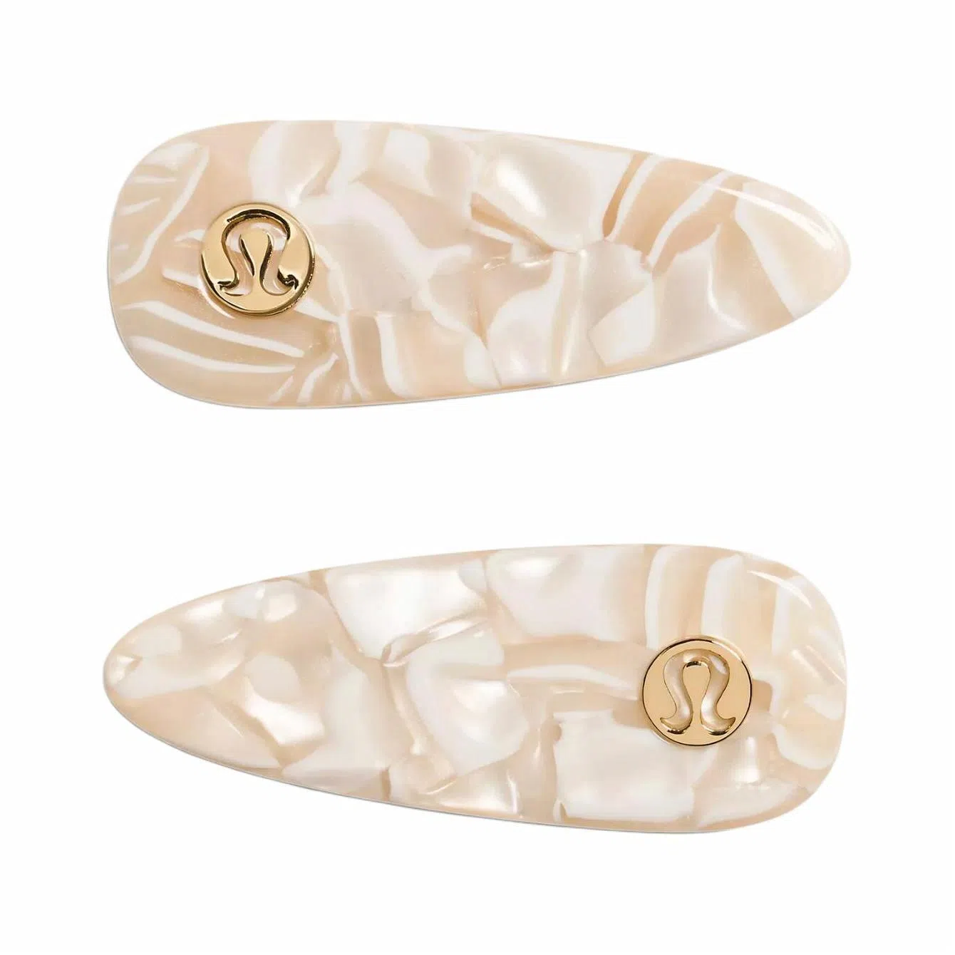 lululemon Hair Clip Beige