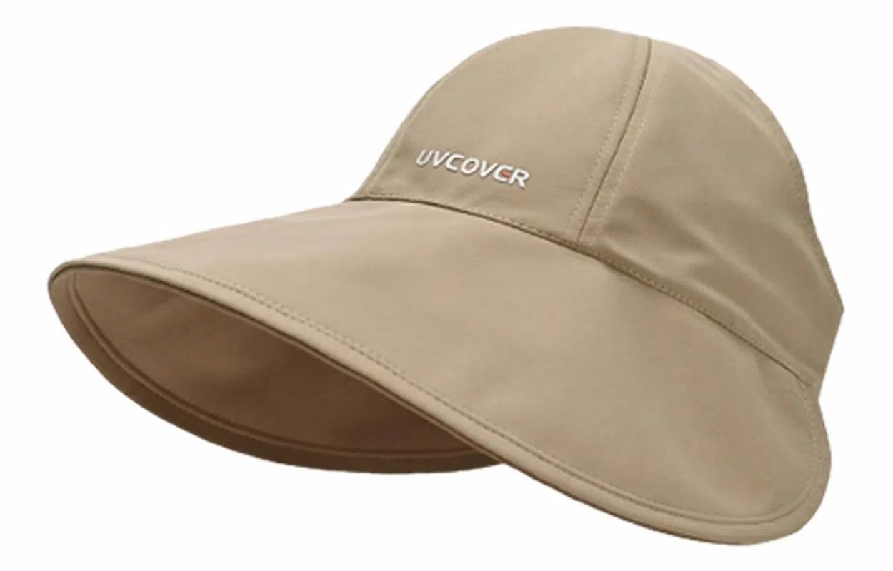 优幽兰 日系双面拼色高级感大檐显脸小遮阳帽休闲百搭户外出行防紫外线太阳帽素颜遮脸骑车可戴 锦纶 防晒帽 女款