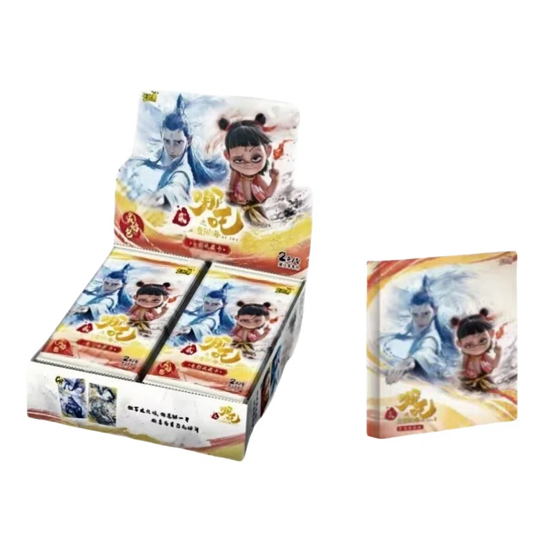 Kayou Nezha Demon Child Movie Collectible Cards Flame Pack