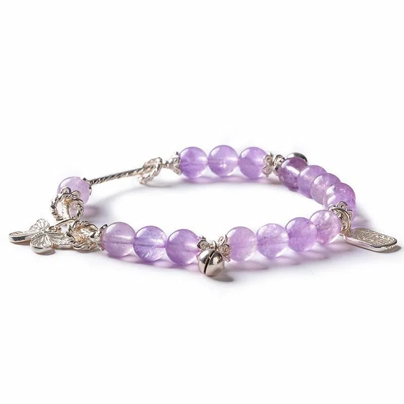 【九紫离火】 凤凰涅磐 逢凶化吉转运珠蝴蝶铃铛 新中式原创设计小众高级感#好运 水晶 手串 女款