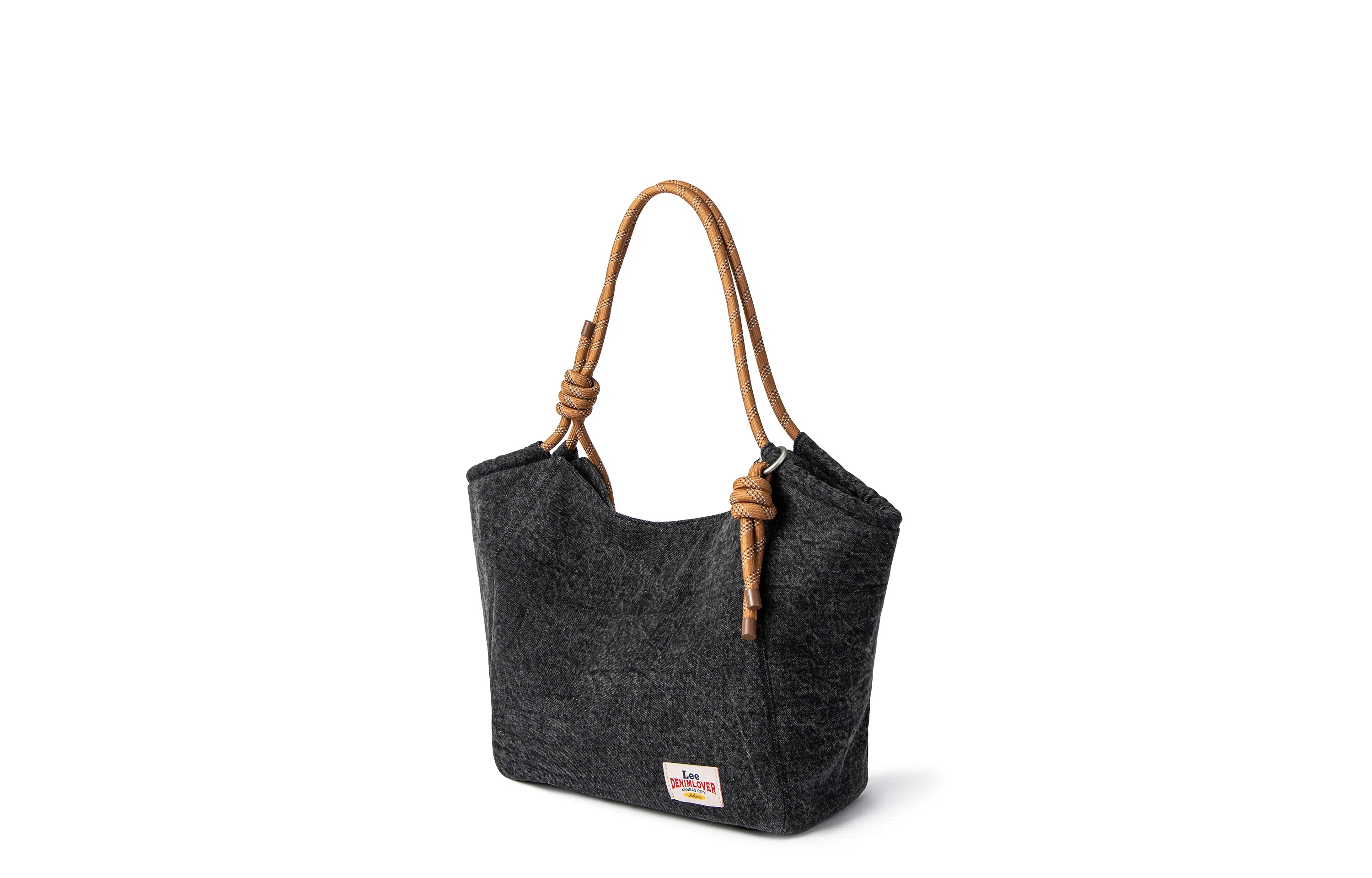 Lee Denim Shoulder Bag Black
