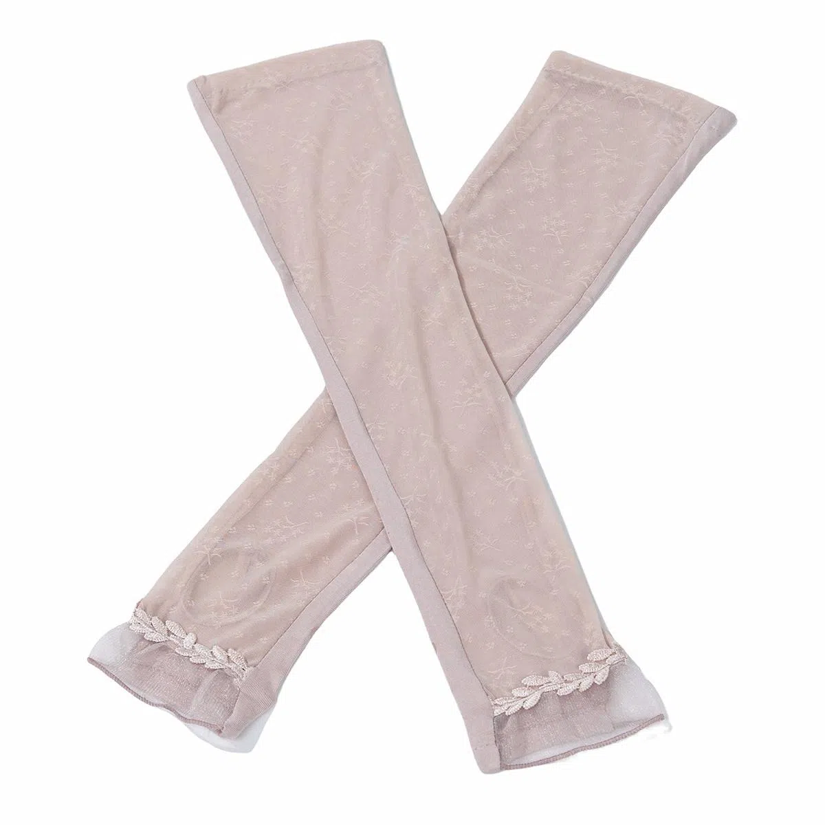 上海故事 遮阳清爽透气长款遮阳外出百搭户外遮阳 锦纶 防晒袖 女款