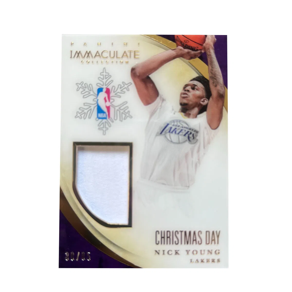 PANINI 2013-14 Immaculate Nick Young 3085