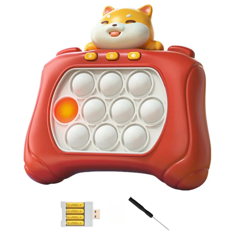 古欧 解压按按乐 闯关游戏机 大脑逻辑思维训练 早教益智玩具