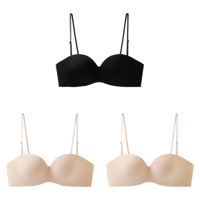 花蔓色 聚拢性感风无钢圈传统型文胸 女款 组合装