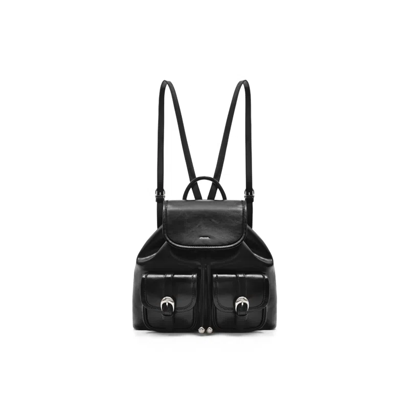 MUVA Backpack Medium Black/Silver