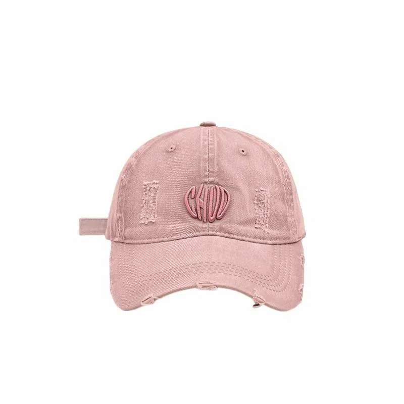 钓鱼熊 宽帽檐显脸小 棉 鸭舌帽 男女同款情侣款