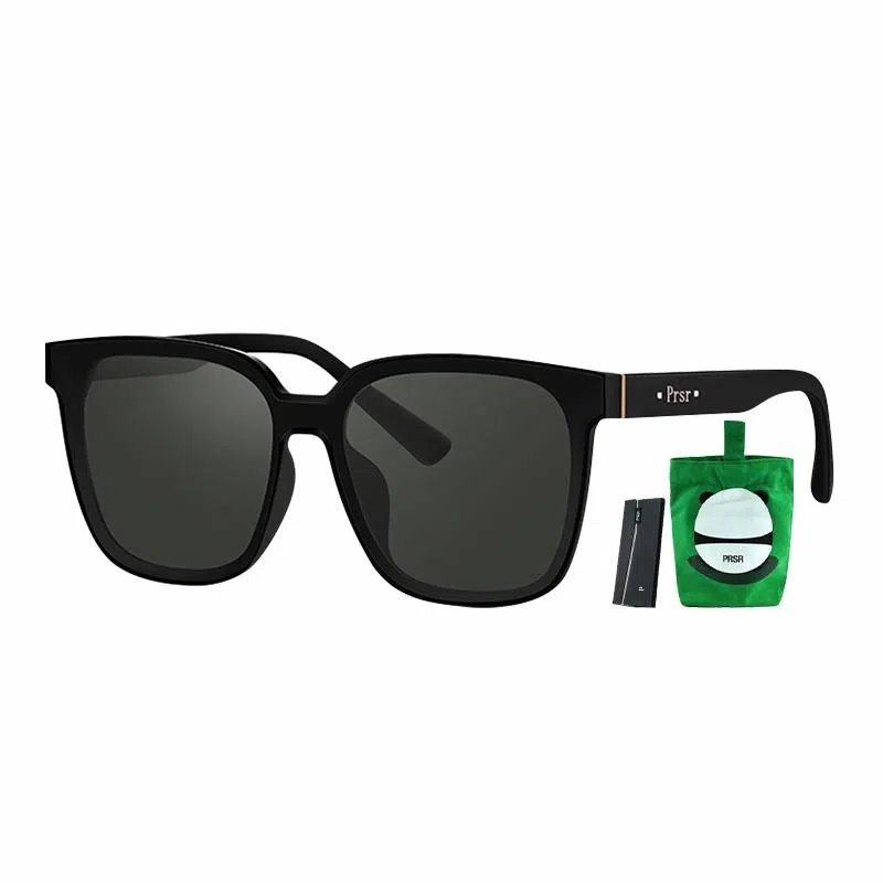 Prsr Black Sunglasses TR90 Square
