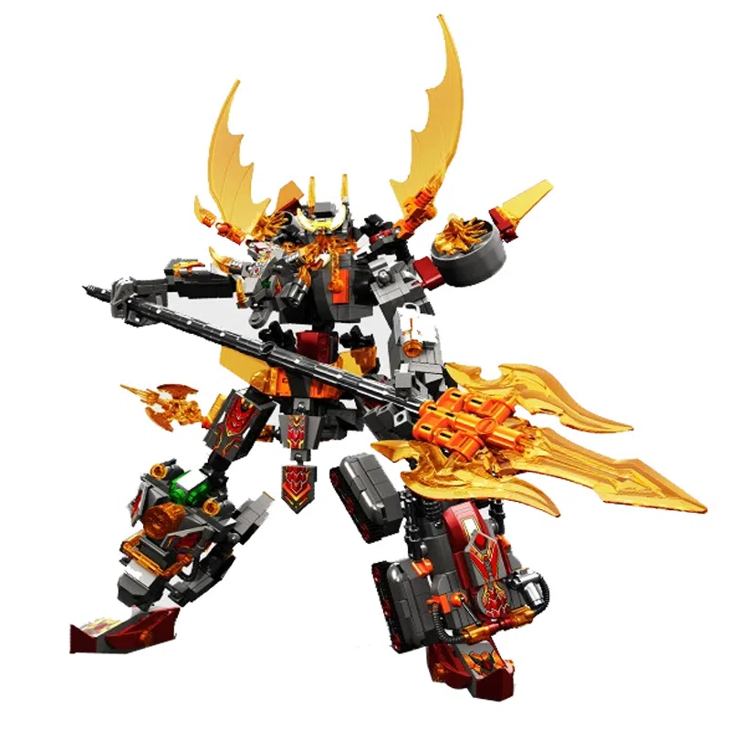 巴巴泥 钢铁机甲积变金刚 益智拼插 拼装模型