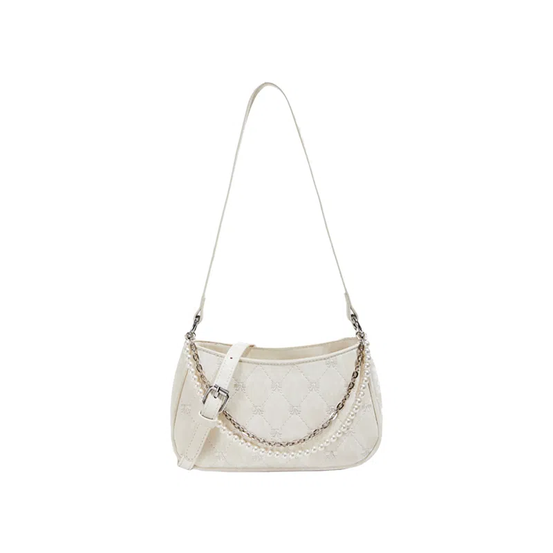 Juju Jimmy Pearl Chain Bag Black