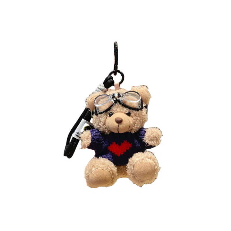 咕轹 潮酷小熊 谷圈挂件