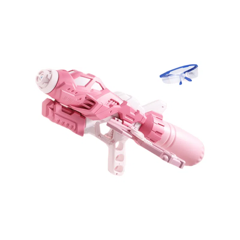 咕轹 特大号水枪喷水高压水枪抽拉式大容量打水仗神器 枪型玩具