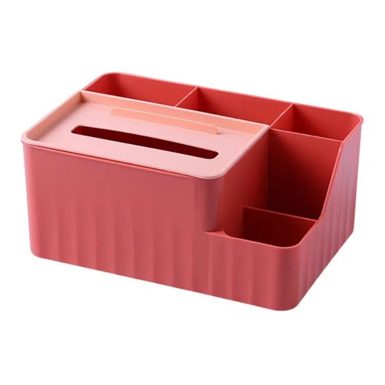 娇雪菲 纸巾盒客厅高档抽纸盒茶几桌面收纳盒带纸抽盒卫生间多功能化妆品收纳