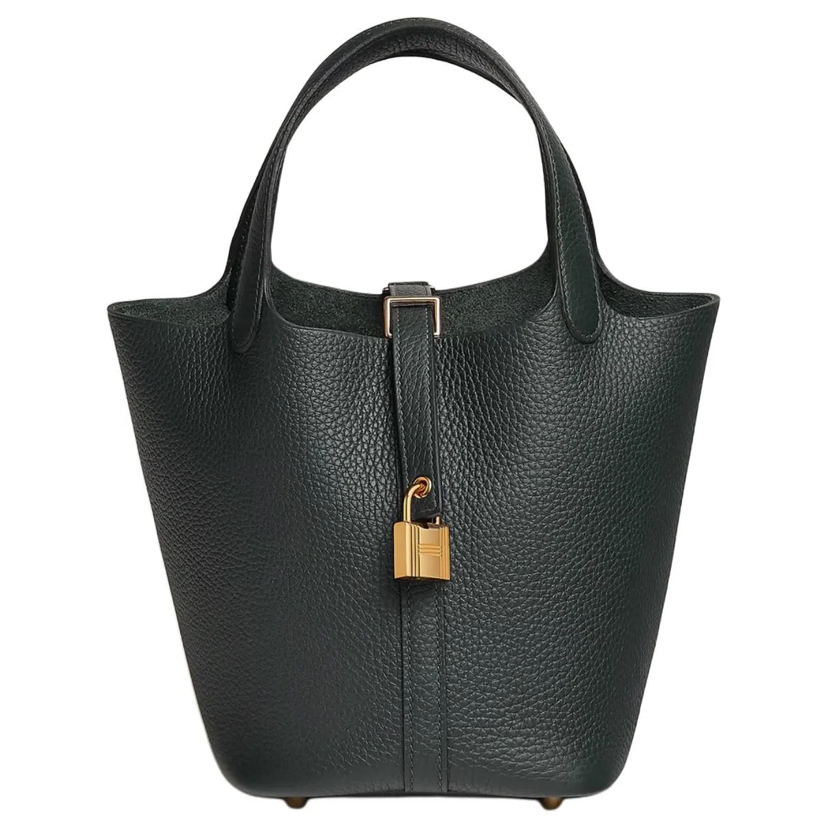 HERMES Picotin Lock 18 Clemence 67 Vert Fonce