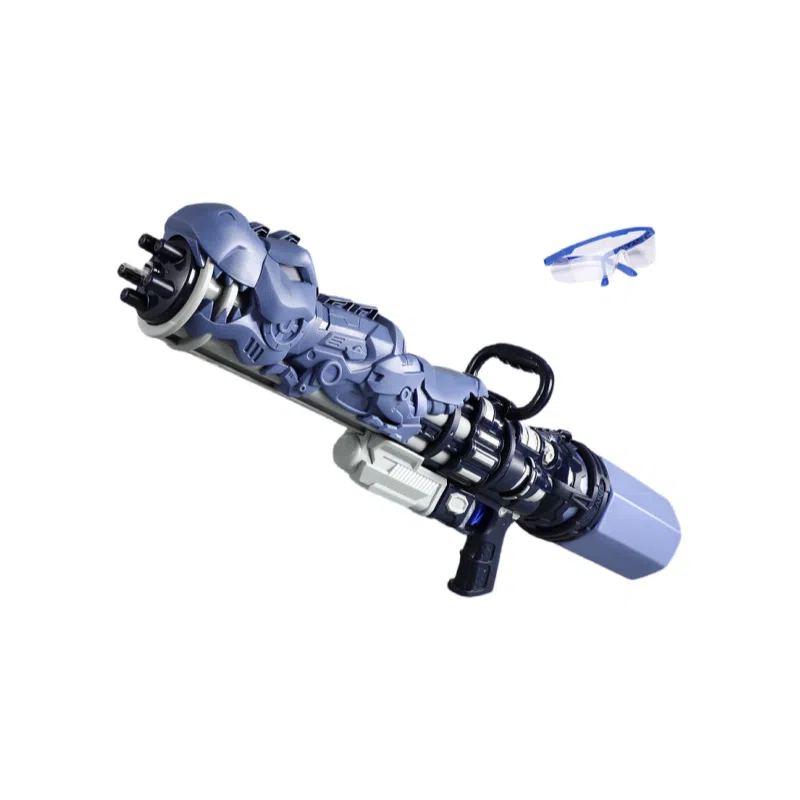 咕轹 特大号水枪喷水高压水枪抽拉式大容量打水仗神器 枪型玩具