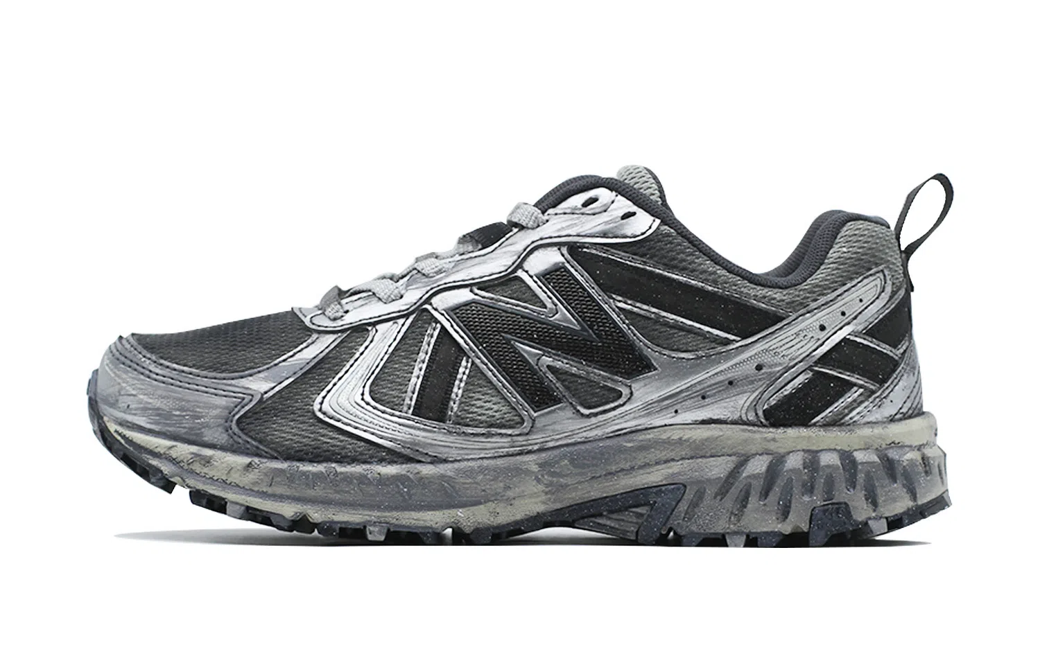 New Balance 410 Silver Black