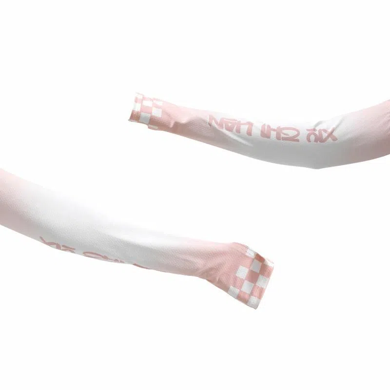 俞兆林 夏季冰袖开车骑行户外运动钓鱼遮手臂渐变护臂冰丝凉感透气简约百搭防紫外线 锦纶 防晒袖 女款