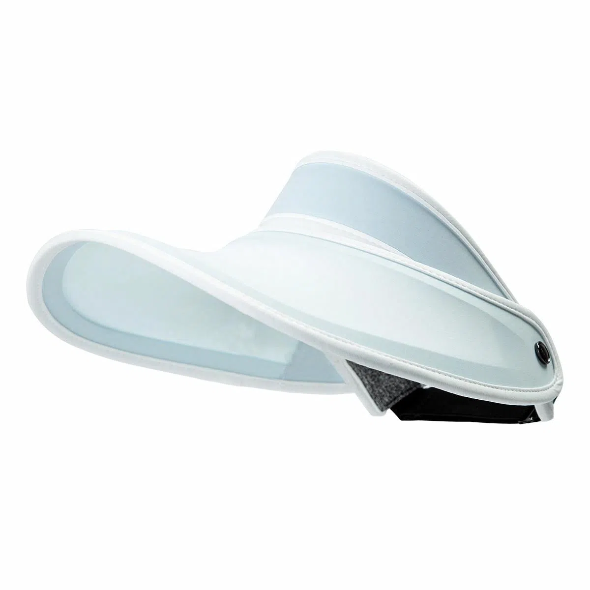 上海故事 轻盈长帽檐户外防紫外线旅游透气空顶太阳帽遮阳护脸户外运动钓鱼跑步帽 锦纶 防晒帽 女款