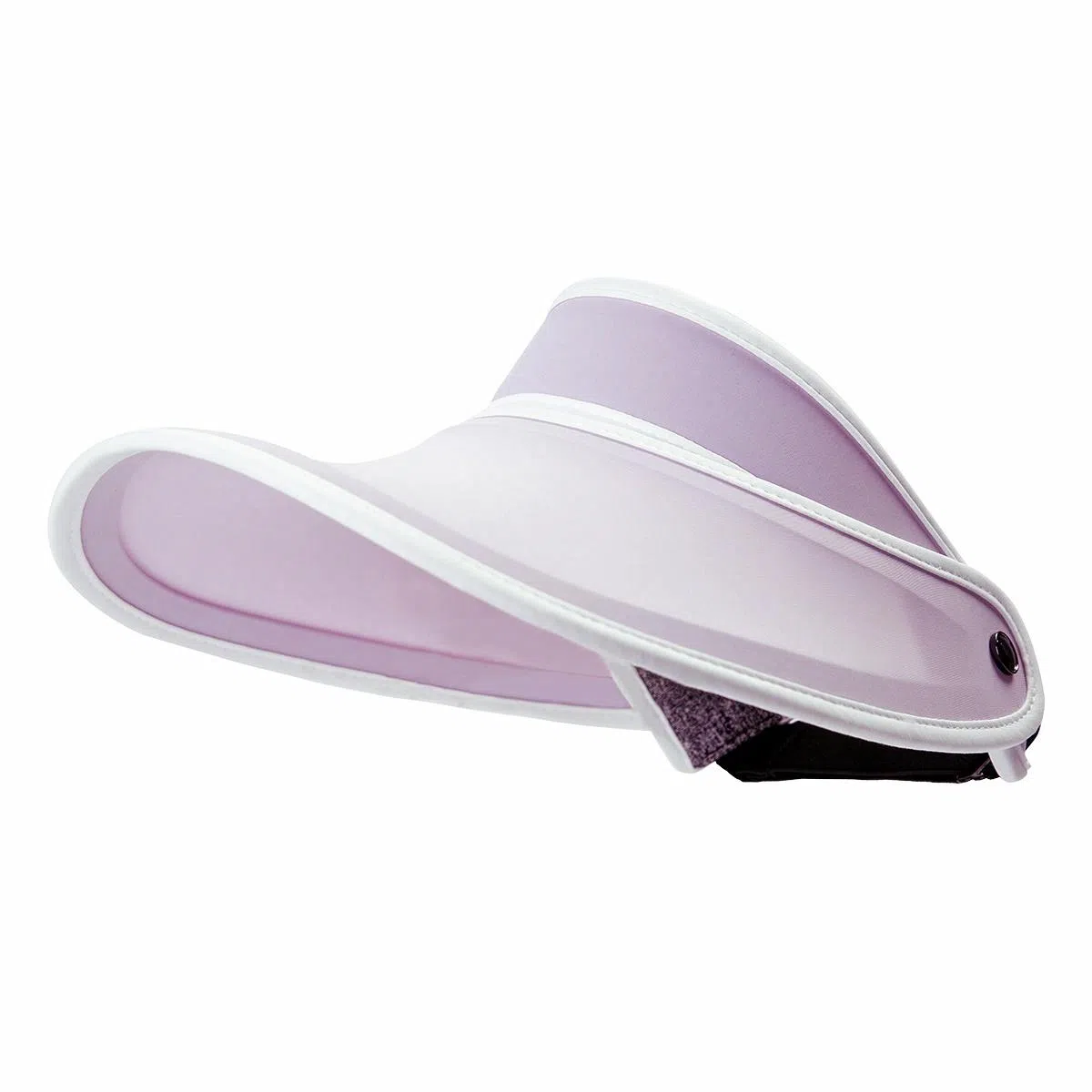 上海故事 轻盈长帽檐户外防紫外线旅游透气空顶太阳帽遮阳护脸户外运动钓鱼跑步帽 锦纶 防晒帽 女款