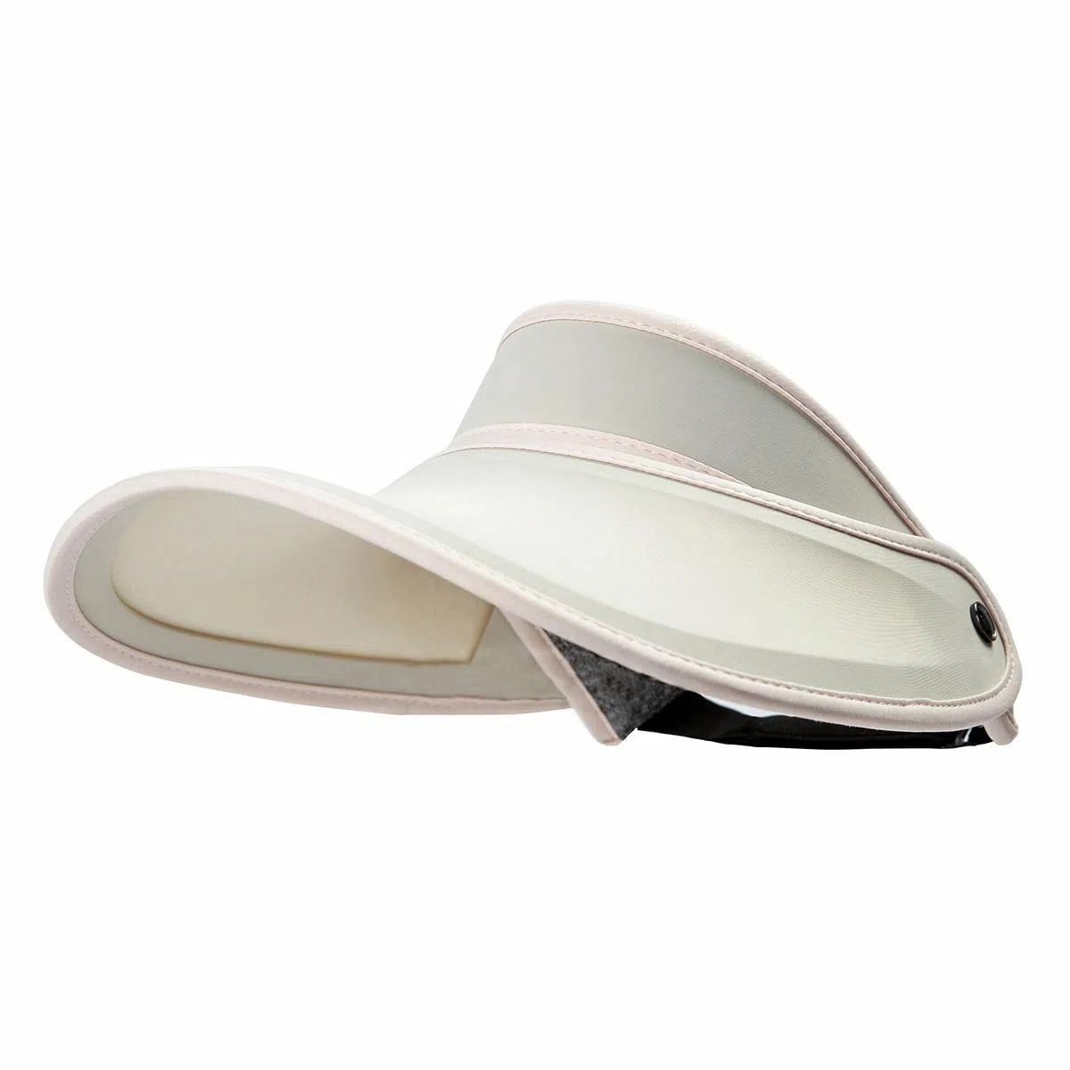 上海故事 轻盈长帽檐户外防紫外线旅游透气空顶太阳帽遮阳护脸户外运动钓鱼跑步帽 锦纶 防晒帽 女款