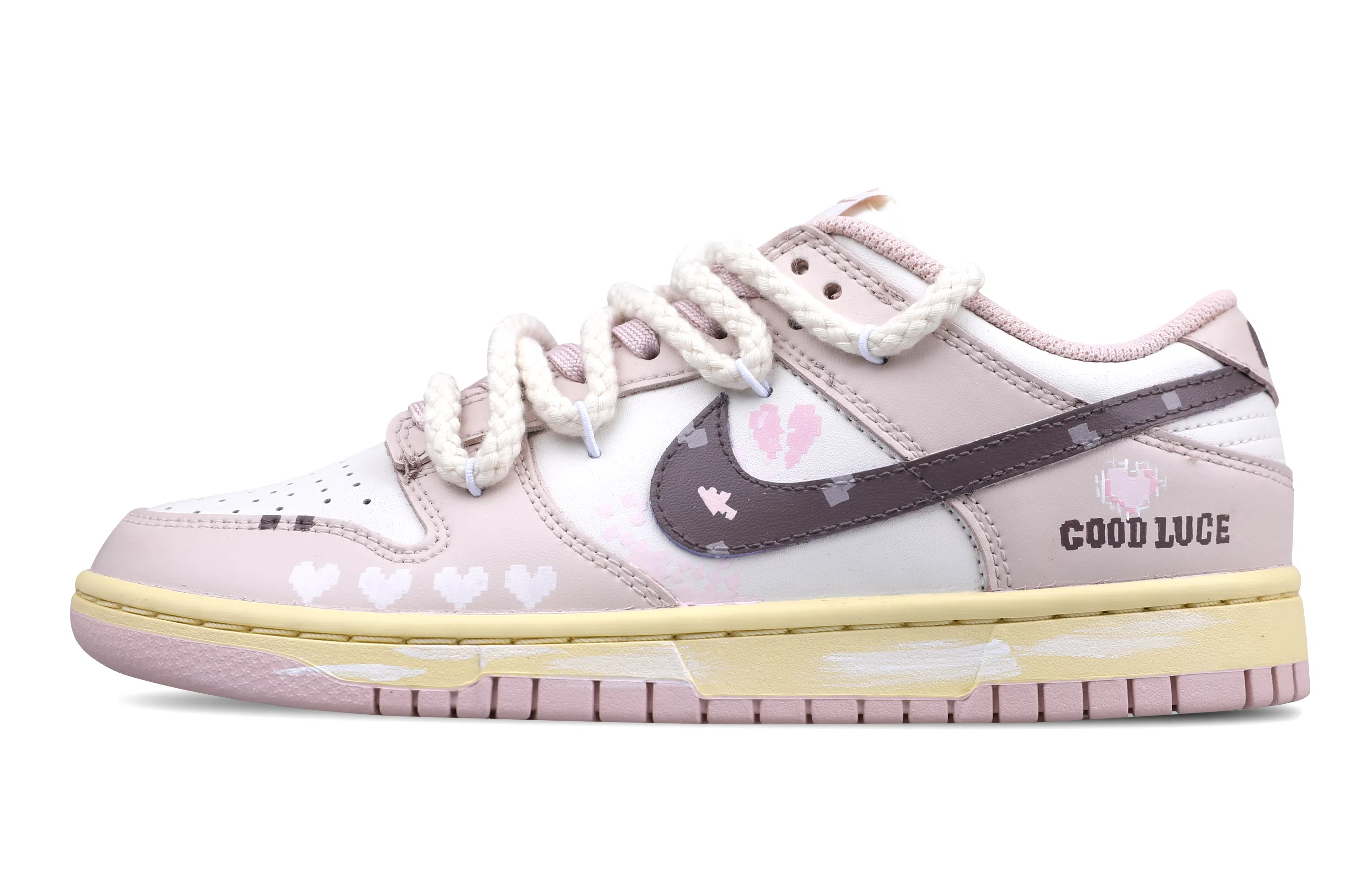 Nike Dunk pink oxford