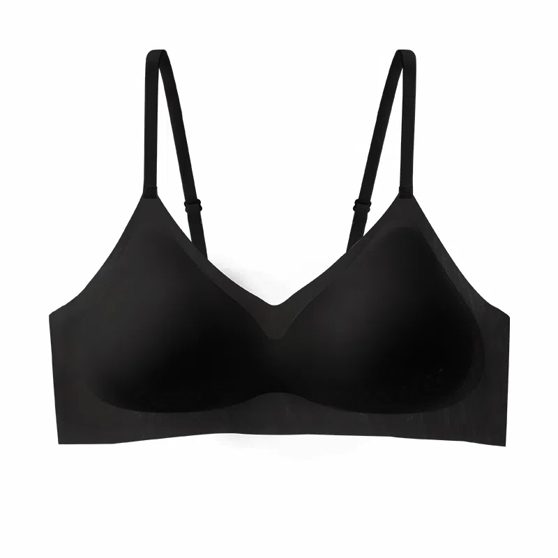 欧迪芬 无痕薄款大胸显小聚拢无钢圈隐形文胸 女款