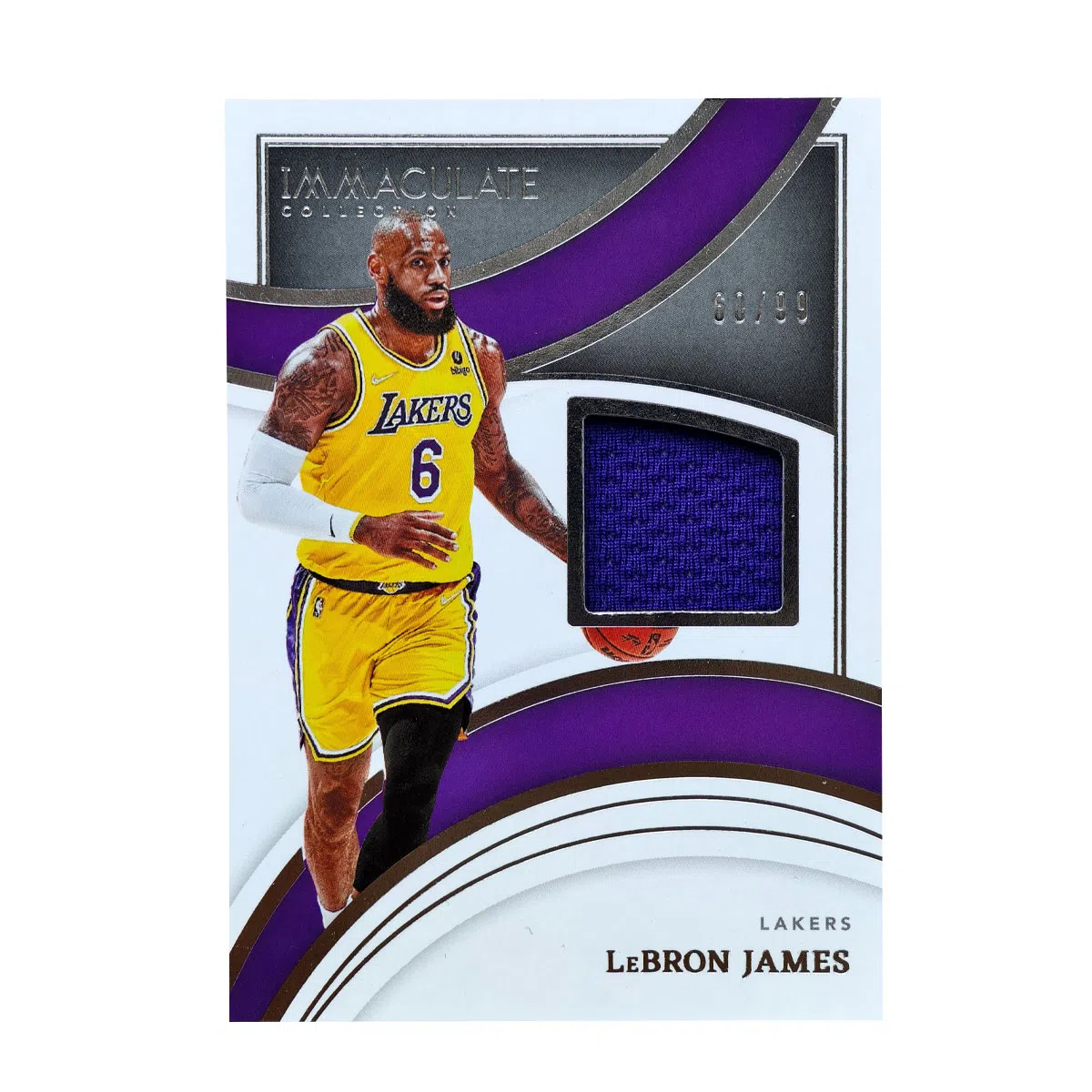 PANINI 2021-22Immaculate LeBron James 99
