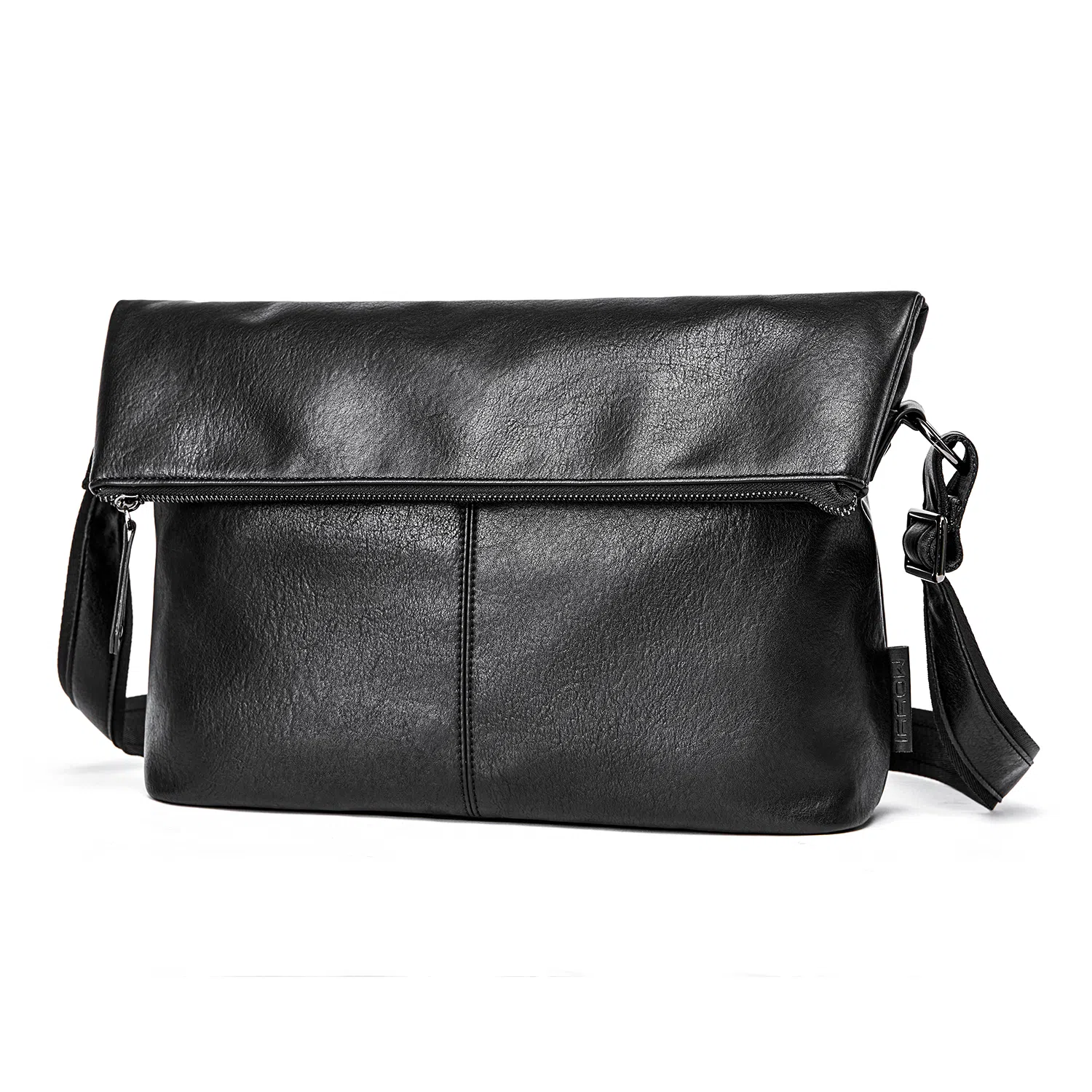 MOYYI PU Messenger Bag Black