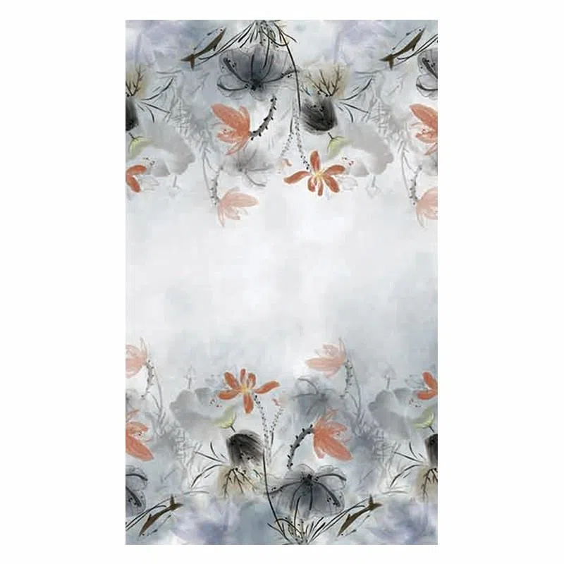 上海故事 韵染荷香提花绫真丝丝巾长巾礼盒装 披肩 女款