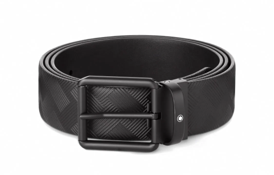 Montblanc Classic Belt Black 3.5CM