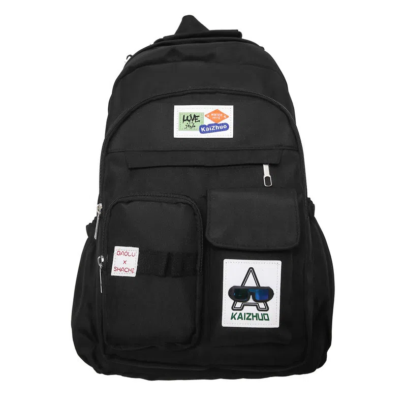 行途 日系轻便 尼龙 双肩包 男女同款情侣款 多色