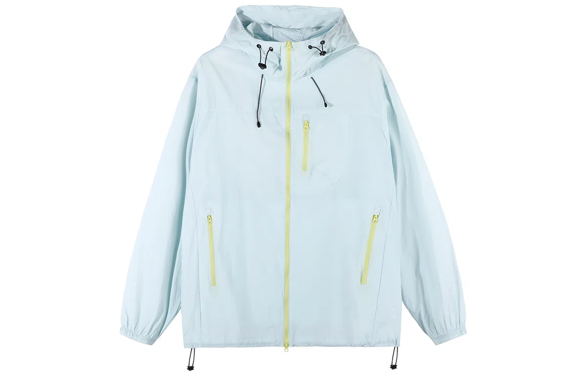 城市与美式户外多功能轻薄连帽凉感速干防紫外线情侣款外套防晒服 男女同款