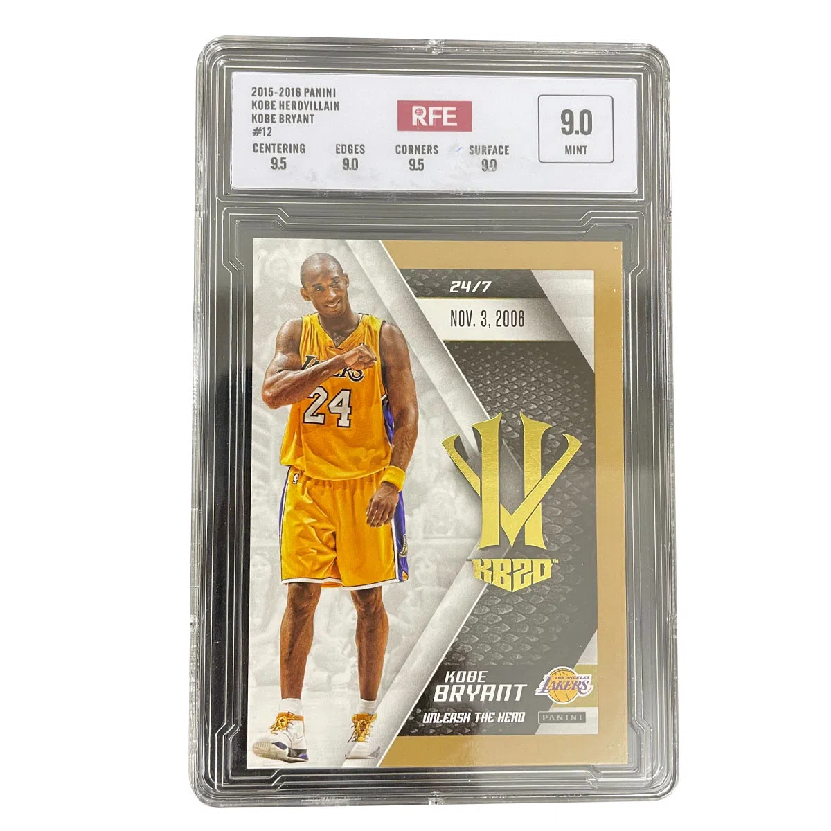 PANINI 2015-16 Kobe Bryant RFE 9