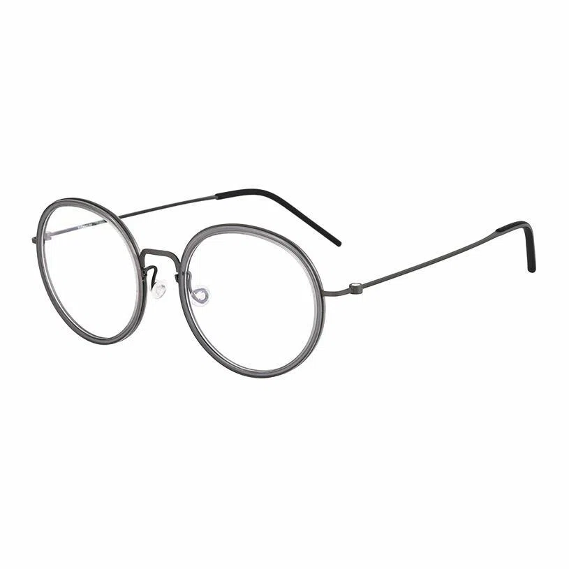 【可配度数】 佐川 时尚复古镜框 遮脸显瘦素颜神器 超轻钛架 可配防蓝光变色 钛 圆形 光学镜架 男女同款情侣款