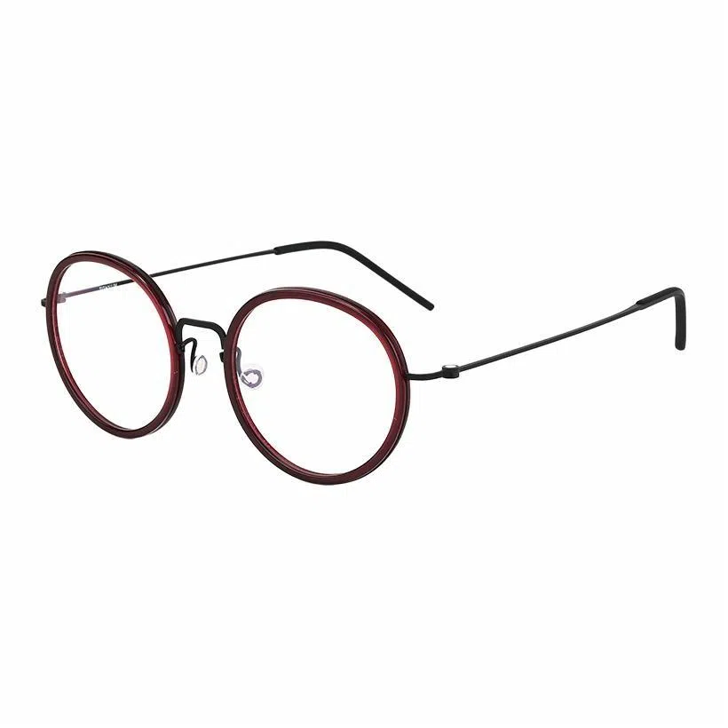 【可配度数】 佐川 时尚复古镜框 遮脸显瘦素颜神器 超轻钛架 可配防蓝光变色 钛 圆形 光学镜架 男女同款情侣款